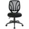 Office Star Products - Ventilated 5-Pointed Star Mesh Fabric Task Chair - Black-Front_Standard