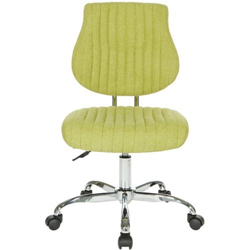 OSP Home Furnishings - Sunnydale 5-Pointed Star Office Chair - Basil