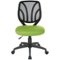Office Star Products - Ventilated 5-Pointed Star Mesh Fabric Task Chair - Green-Front_Standard