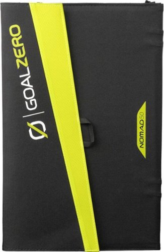 Goal Zero Nomad 50 Portable Solar Panel - Black GLOBAL SHIPPING