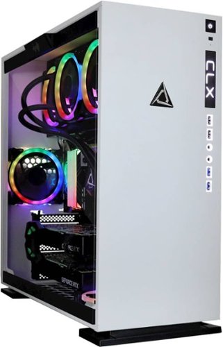 CybertronPC - CLX SET Gaming Desktop - Intel Core i9-10980XE - 128GB Memory - Dual NVIDIA GeForce RTX 2080 Ti - 6TB HDD + 512GB SSD - White/RGB-Angle_Standard 