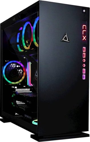 CybertronPC - CLX SET Gaming Desktop - Intel Core i9-10940X - 128GB Memory - Dual NVIDIA GeForce RTX 2080 SUPER - 6TB HDD + 512GB SSD - Black/RGB-Angle_Standard 