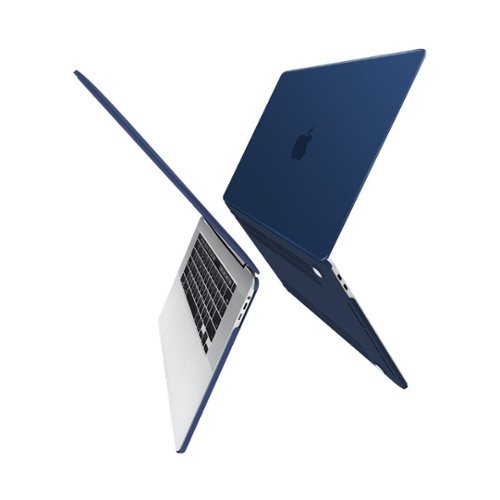 iBenzer Notebook Top and Rear Cover for 16 Apple MacBook Pro - Navy Blue BUY IN EUROPE