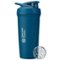 BlenderBottle - Strada Insulated Stainless Steel 24 oz. Water Bottle/Shaker Cup - Ocean Blue-Angle_Standard