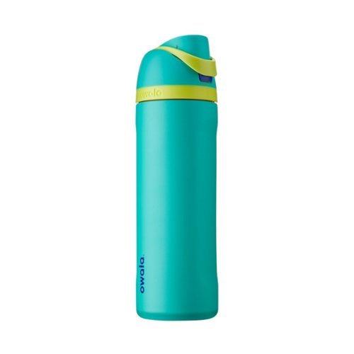 Owala - FreeSip Insulated Stainless Steel 24 oz. Water Bottle - Neon Basil