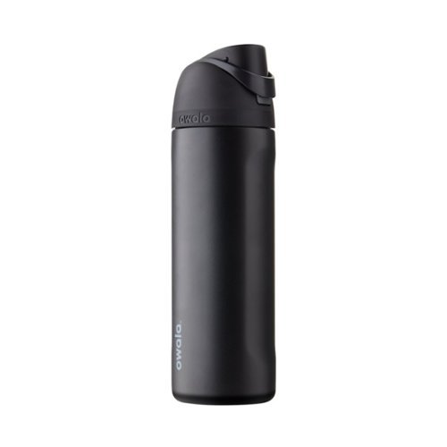 Owala - FreeSip Insulated Stainless Steel 24 oz. Water Bottle - Very Very Dark