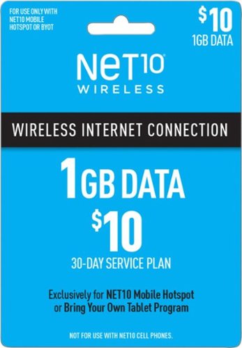 Net10 - $10 Mobile Hotspot 1GB 30-Day Prepaid Plan-Front_Standard 