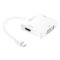 j5create - Mini DisplayPort-to-DisplayPort/HDMI/DVI Adapter - White-Angle_Standard