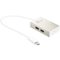 j5create - USB-C 4-Port Hub - Champagne Metallic-Front_Standard