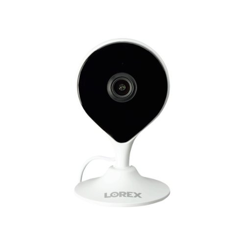  Lorex - 1080p Full HD Smart Indoor Wi-Fi Security Camera - White