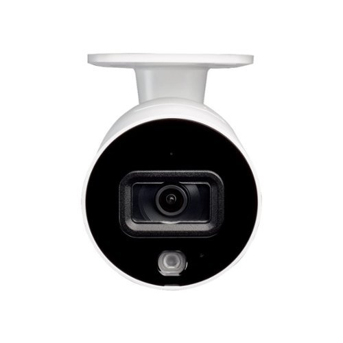 Lorex - Outdoor 1080p Wi-Fi Network Security Camera - White-Front_Standard