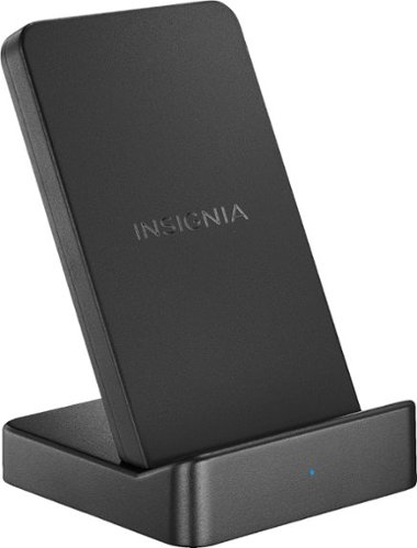 Insignia™ 10 W Qi Certified Wireless Charging Phone Stand for Android/iPhone - Black GLOBAL SHIPPING