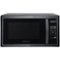 Farberware - Classic 1.1 Cu. Ft. Countertop Microwave Oven - Black stainless steel-Front_Standard