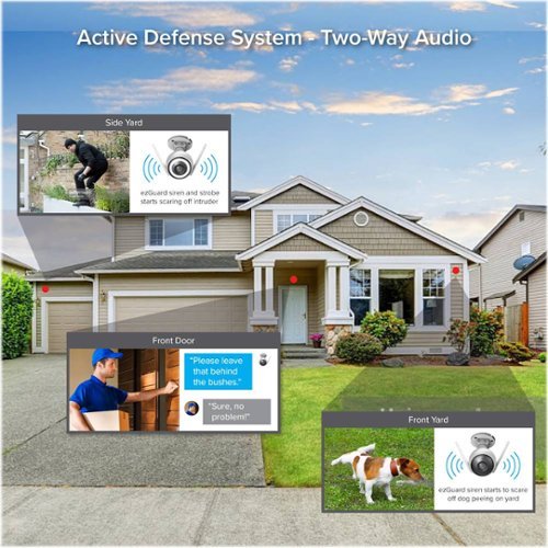 EZVIZ Network Surveillance Camera - Black/White BUY IN EUROPE