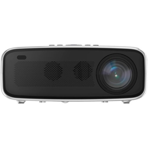 Philips - NeoPix Ultra NPX640 1080p Wireless LCD Projector - Black/Silver-Front_Standard 