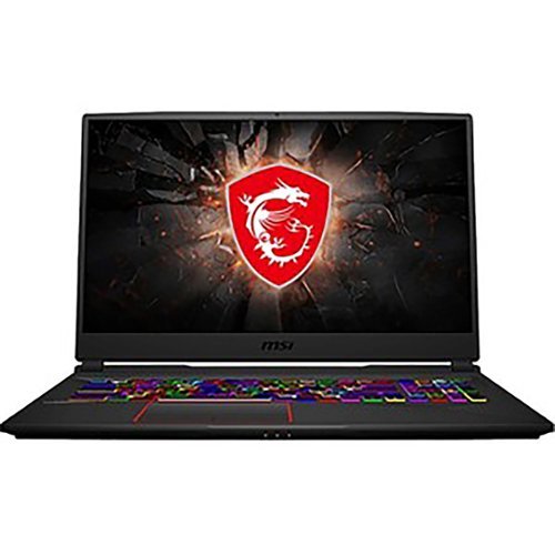MSI - GE75225 Raider 10SFS-225 17.3" Gaming Notebook - Full HD - 1920 x 1080 - Intel Core i9 (10th Gen) - Aluminum Black-Front_Standard 