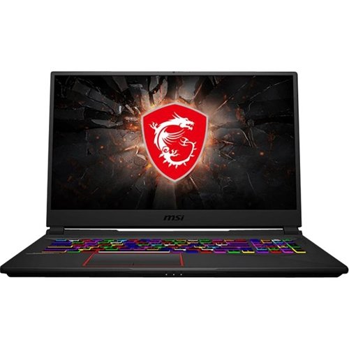 MSI - GE75 10SGS 17.3" Gaming Laptop - Intel Core i9 - 32GB Memory - NVIDIA GeForce RTX 2080 SUPER - 1TB SSD - Aluminum Black-Front_Standard 