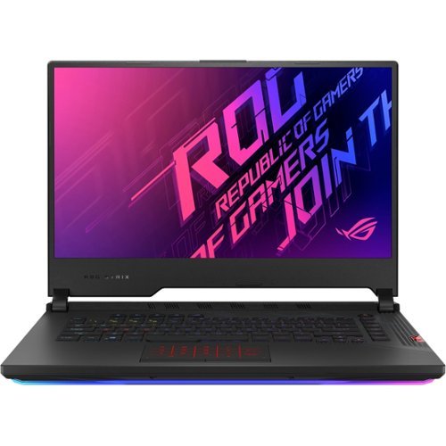 ASUS - ROG Strix SCAR 15 15.6" Laptop - Intel Core i7 - 16GB Memory - NVIDIA GeForce RTX 2070 SUPER - 1TB SSD - Black-Front_Standard 