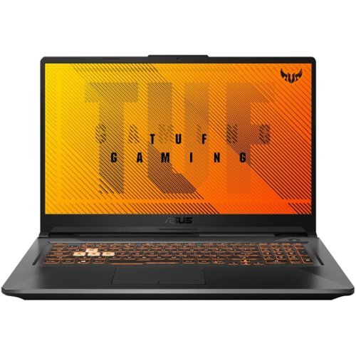 ASUS - 17.3" Laptop - AMD Ryzen 7 - 16GB Memory - NVIDIA GeForce GTX 1650 Ti - 1TB HDD + 512GB SSD - Fortress Gray-Front_Standard 