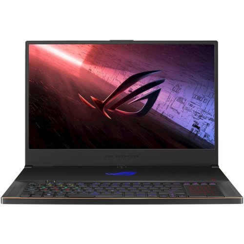 ASUS - ROG Zephyrus S17 17.3" Laptop - Intel Core i7 - 32GB Memory - NVIDIA GeForce RTX 2080 SUPER - 1TB SSD Wi-Fi 6(Gig+) - Black-Front_Standard 