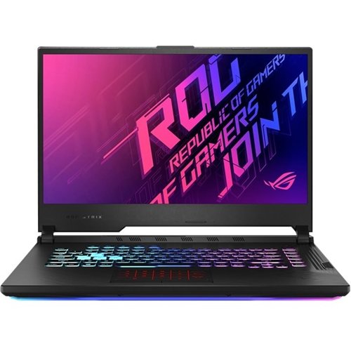 ASUS - ROG Strix G17 17.3" Laptop - Intel Core i7 - 16GB Memory - NVIDIA GeForce RTX 2060 - 512GB SSD - Original Black-Front_Standard 