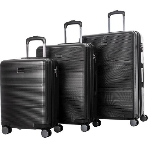 Bugatti - Spinner Suitcase Set (3-Piece) - Black