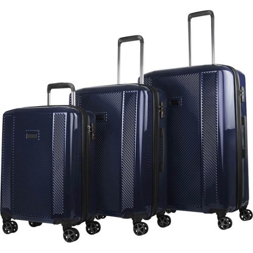 Bugatti - Spinner Suitcase Set (3-Piece) - Navy