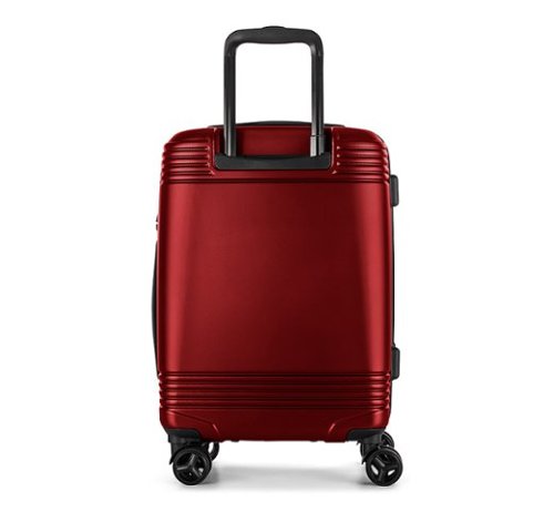 Bugatti Nashville - Hardside Carry-on - Charcoal - Red GLOBAL SHIPPING