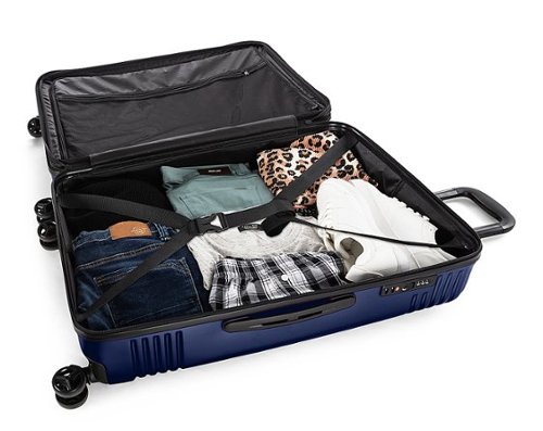 Bugatti Nashville - Hardside 28 - Charcoal - Navy WORLDWIDE DELIVERY