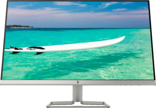 HP - Geek Squad Certified Refurbished 27" IPS LED FHD FreeSync Monitor - Natural Silver
