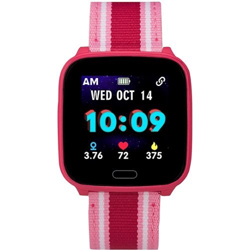 iConnect by Timex - Iconnect Smartwatch 37mm Resin - Pink Stripe