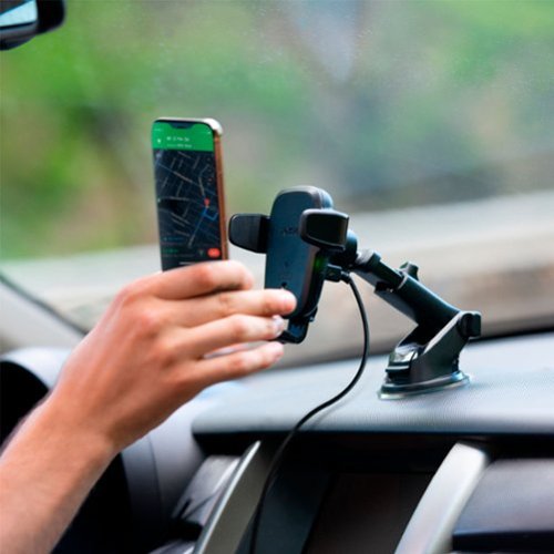 iOttie AutoSense Wireless Charging Universal Dash/Windshield Mount for Mobile Phones - Black SHOP ONLINE