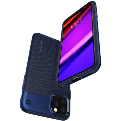Spigen Hybrid NX Case for Apple iPhone 11 Pro Max - Navy Blue WORLDWIDE DELIVERY