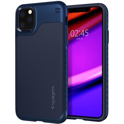 Spigen Hybrid NX Case for Apple iPhone 11 Pro - Navy Blue GLOBAL SHIPPING