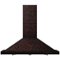 ZLINE - 48 inches - Externally Vented - Wall Range Hood - Baked Copper-Front_Standard