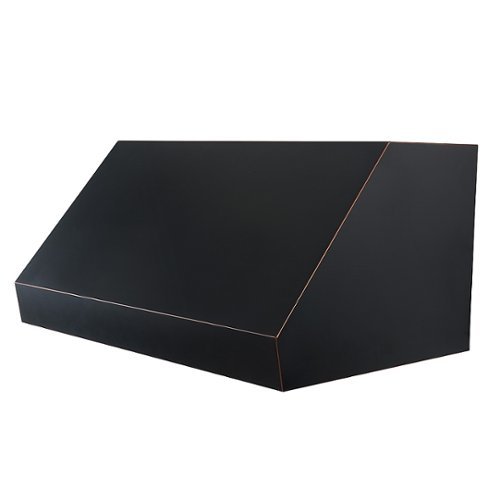 

ZLINE - 36" Externally Vented Range Hood - Black/Oil-Rubbed Bronze with Copper Accents