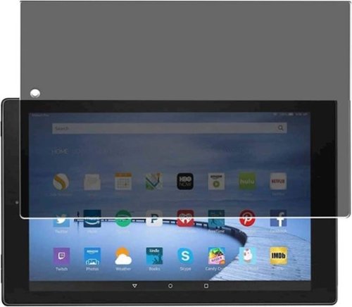 SaharaCase - ZeroDamage Tempered Glass Screen Protector for Amazon Fire HD 10 (2017/2019) - Privacy-Front_Standard 