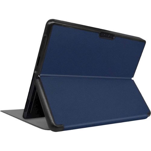 SaharaCase Folio Case for Microsoft Surface Pro X - Blue GLOBAL SHIPPING