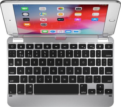 Brydge Wireless Keyboard for Apple iPad mini (5th Gen 2019) - Silver GLOBAL SHIPPING
