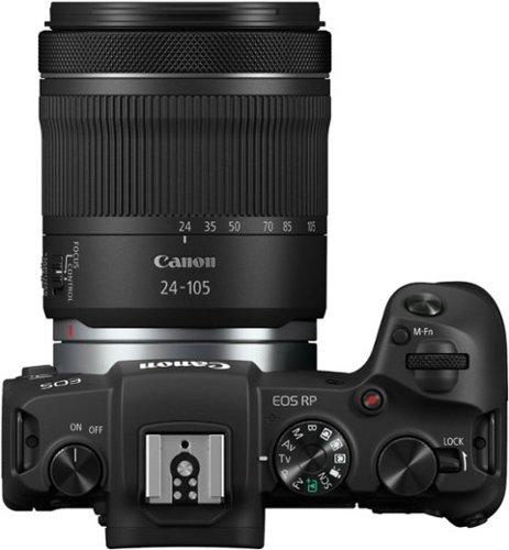 Canon EOS RP Mirrorless Camera with RF24-105mm f/4-7.1 IS STM Lens - Black WORLDWIDE DELIVERY