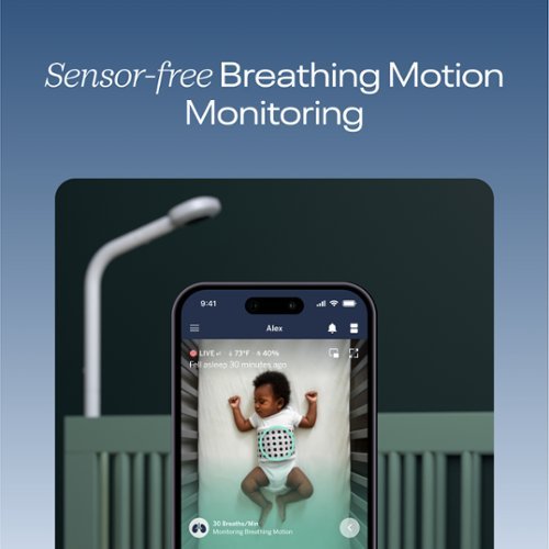 NANIT  PRO SMART BABY MONITOR & FLOOR STAND - WHITE WORLDWIDE DELIVERY