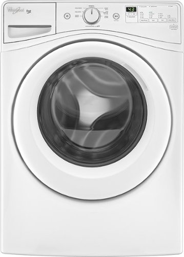  Whirlpool - Duet 4.2 Cu. Ft. 8-Cycle High-Efficiency Front-Loading Washer - White
