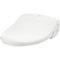 Bio Bidet - Slim Two Electric Bidet Toilet Seat - Round White-Left_Standard