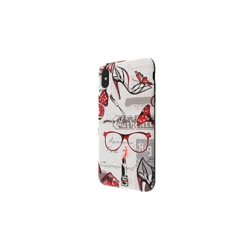 ArtsCase - StrongFit Case for Apple® iPhone® XS Max - White/Red