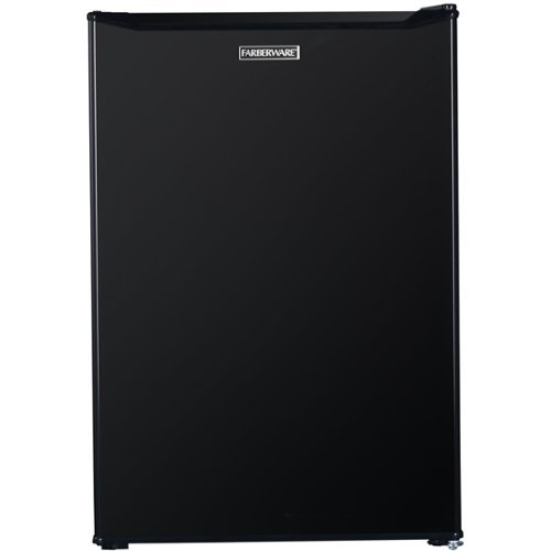 Farberware - 2.7 Cu. Ft. Mini Fridge - Black-Front_Standard 