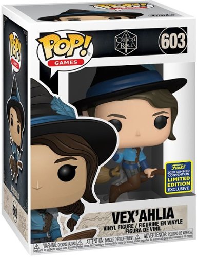 Funko POP! Games: Critical Role - Vex on Broom WORLDWIDE DELIVERY