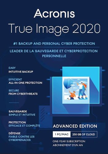 Acronis - True Image 2020 Advanced (1-Year Subscription)