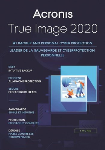 Acronis - True Image 2020 Standard (3 PCs/Macs)