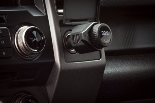 Scosche BTFREQ Bluetooth FM Transmitter Hands Free Car Kit w/ Dual USB ports V5.0 - Black WORLDWIDE DELIVERY