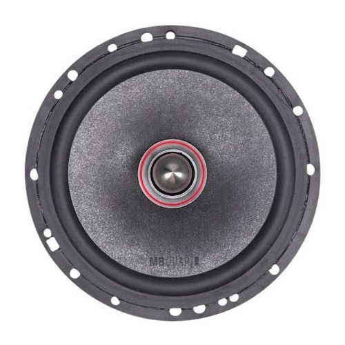 MB Quart Premium 6-1/2 2-Way Car Speakers with Aerated Paper Cones (Pair) - Black GLOBAL SHIPPING